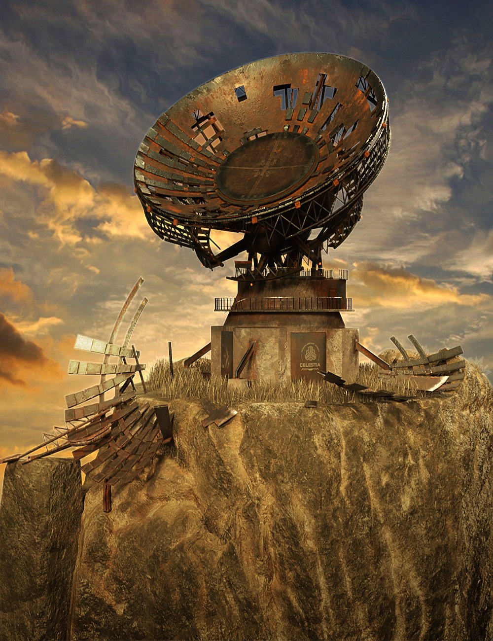 Parabolic Dish | Daz 3D