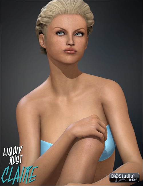 Claire V4 by: Liquid Rust, 3D Models by Daz 3D