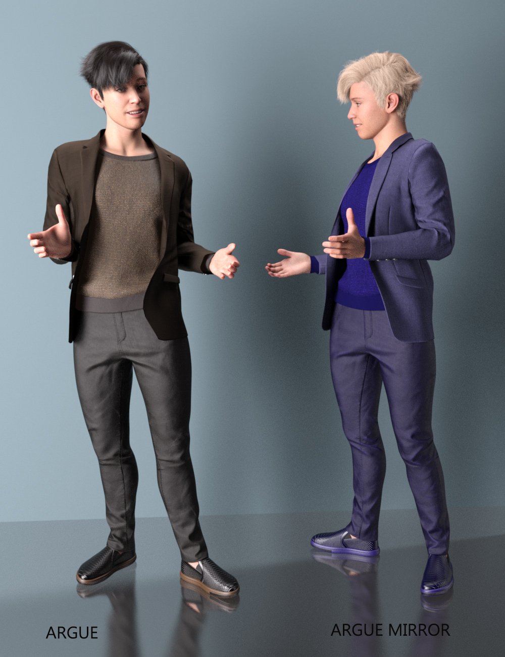 Businessman Poses for Genesis 9