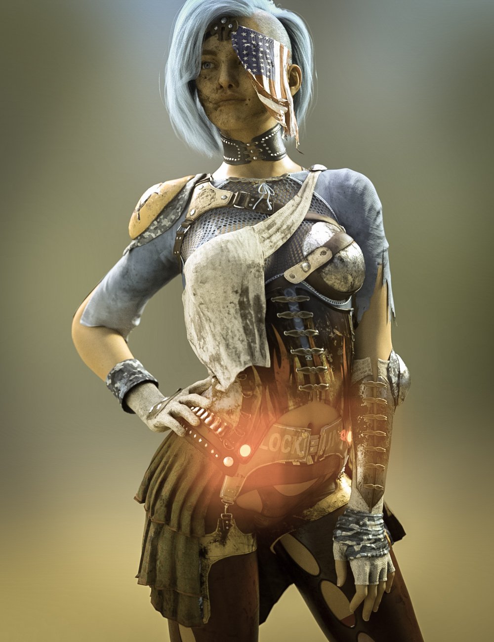 dForce Merauder Outfit Texture Add-On 02