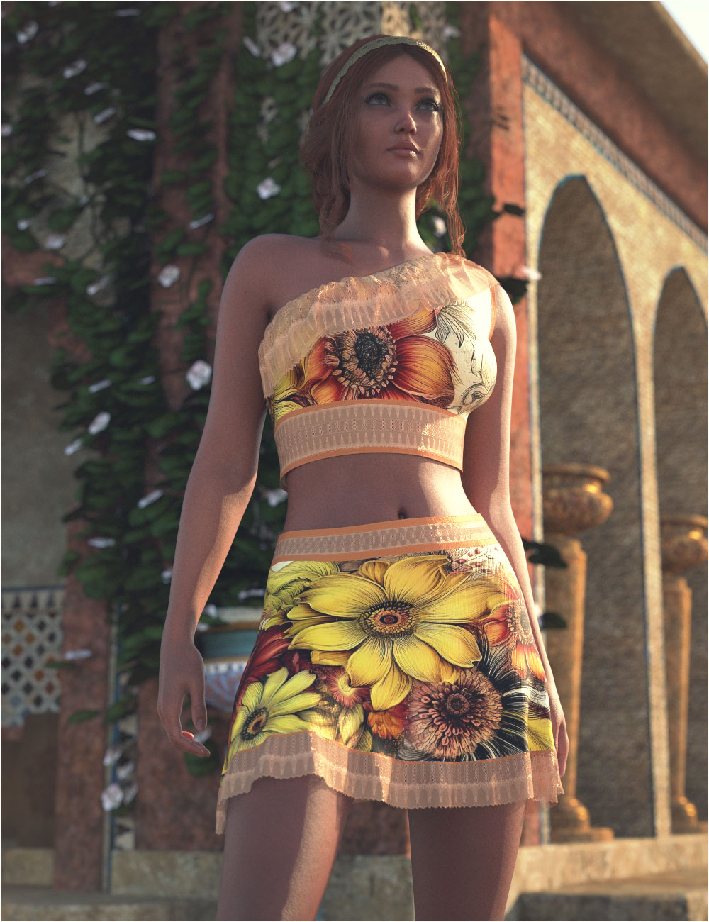 dForce Katia Outfit for Genesis 9