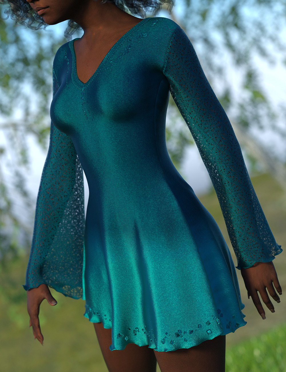 dForce Fairy Flare Outfit Genesis 9 | Daz 3D