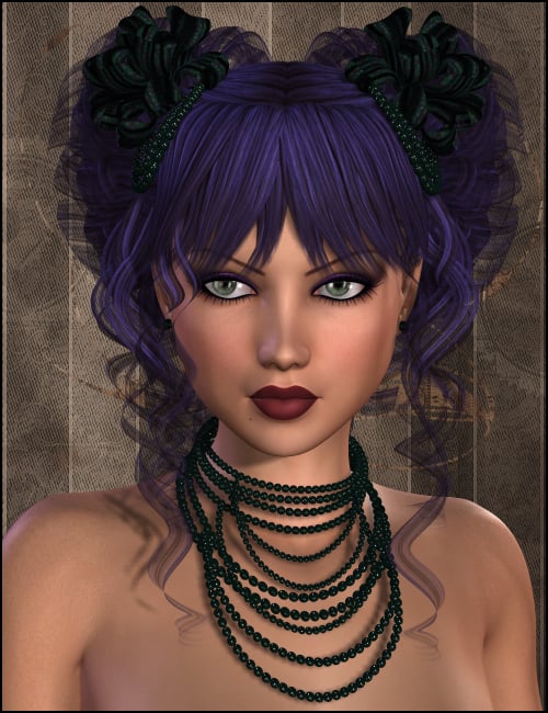 Scarlet Nights Hair Expansion by: Propschick, 3D Models by Daz 3D