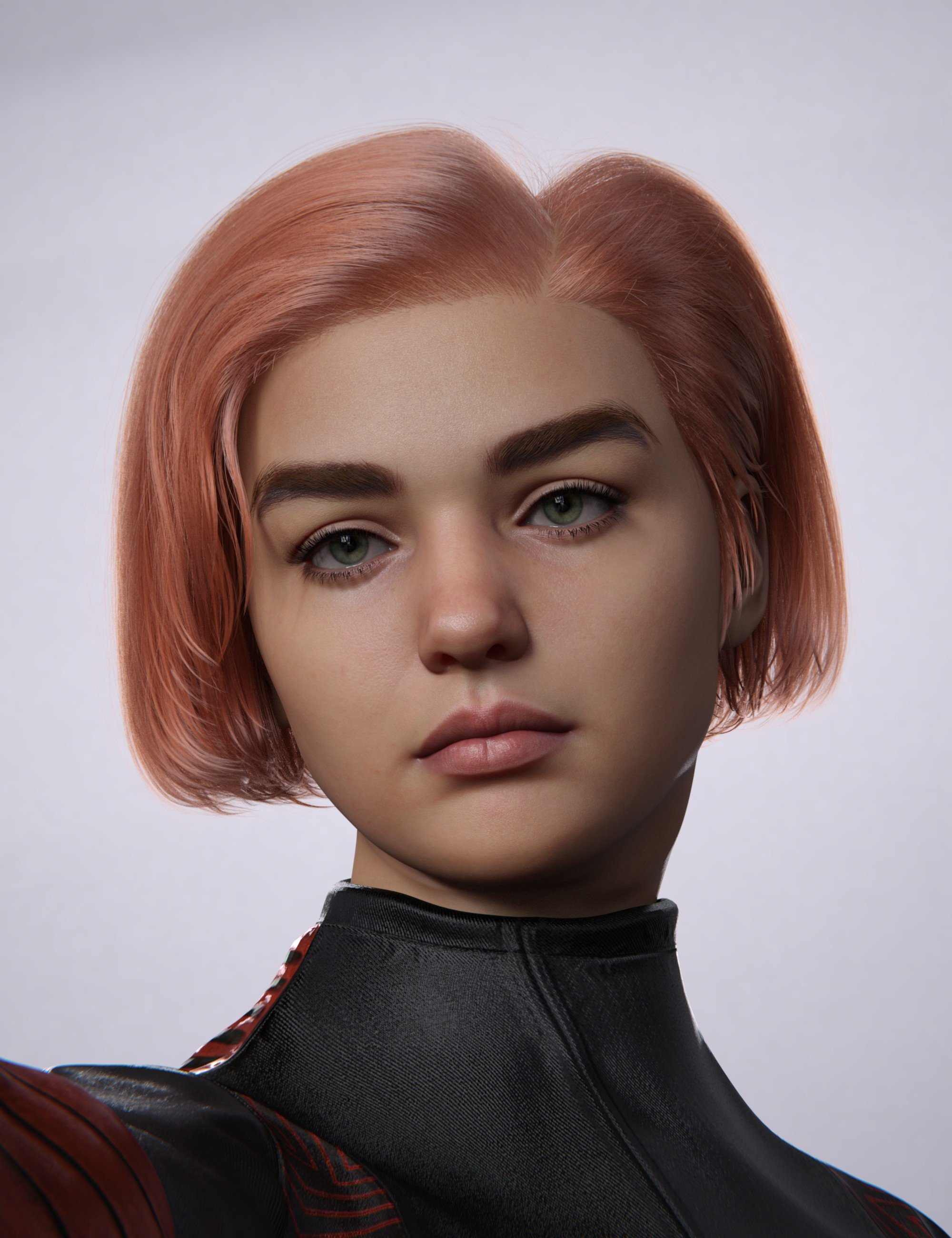dForce AK Agile Hair for Genesis 9, 8, and 8.1 Female