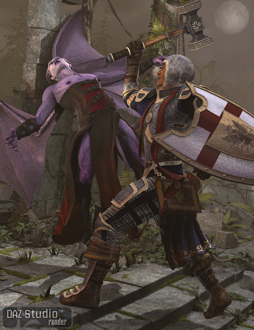 Paladin and Paragon Paladin and Paragon by: Luthbel, 3D Models by Daz 3D