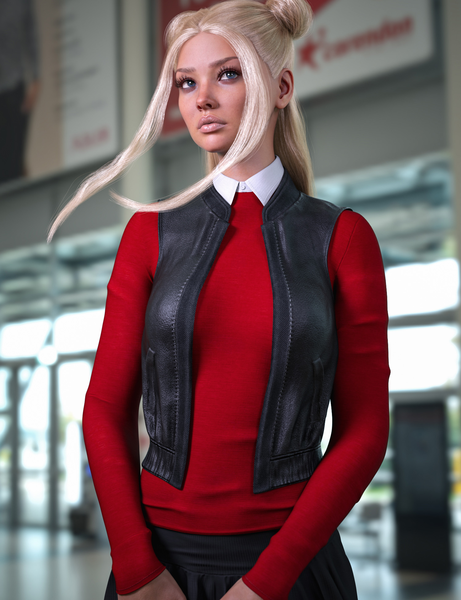 dForce XS Boyfriend Jacket and Shirt for Genesis 9