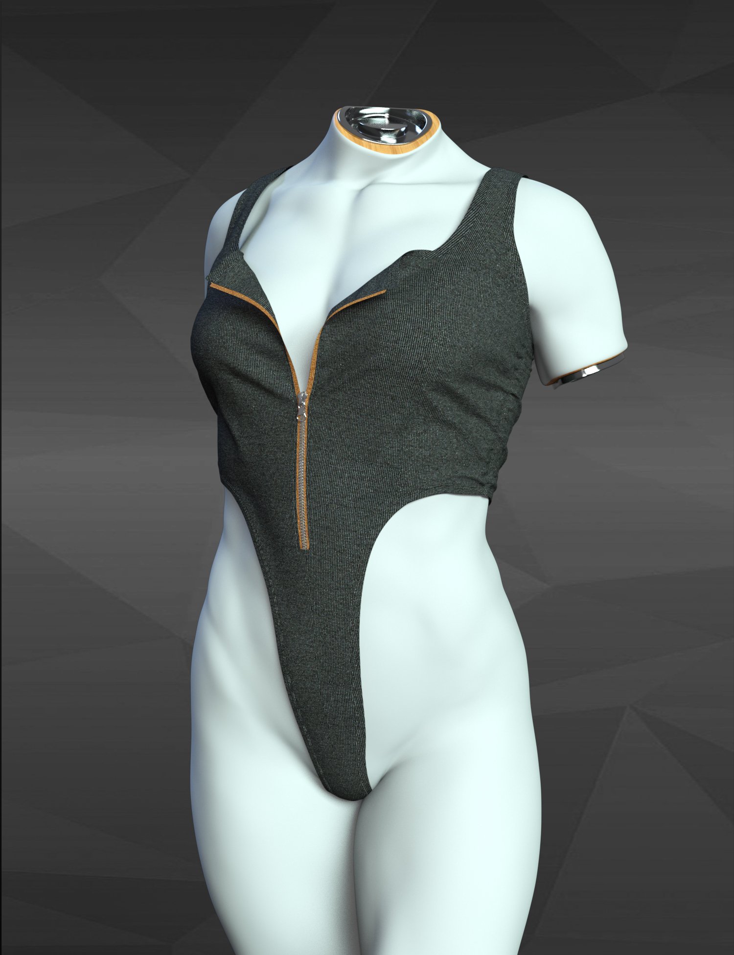 SPR Surfing Swimsuit for Genesis 9 by: Sprite, 3D Models by Daz 3D