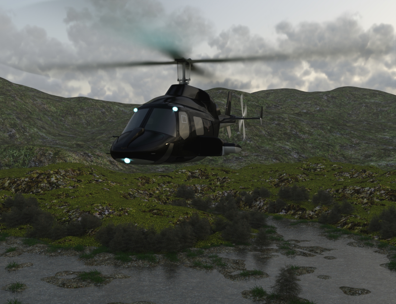 My eagle daz 3d