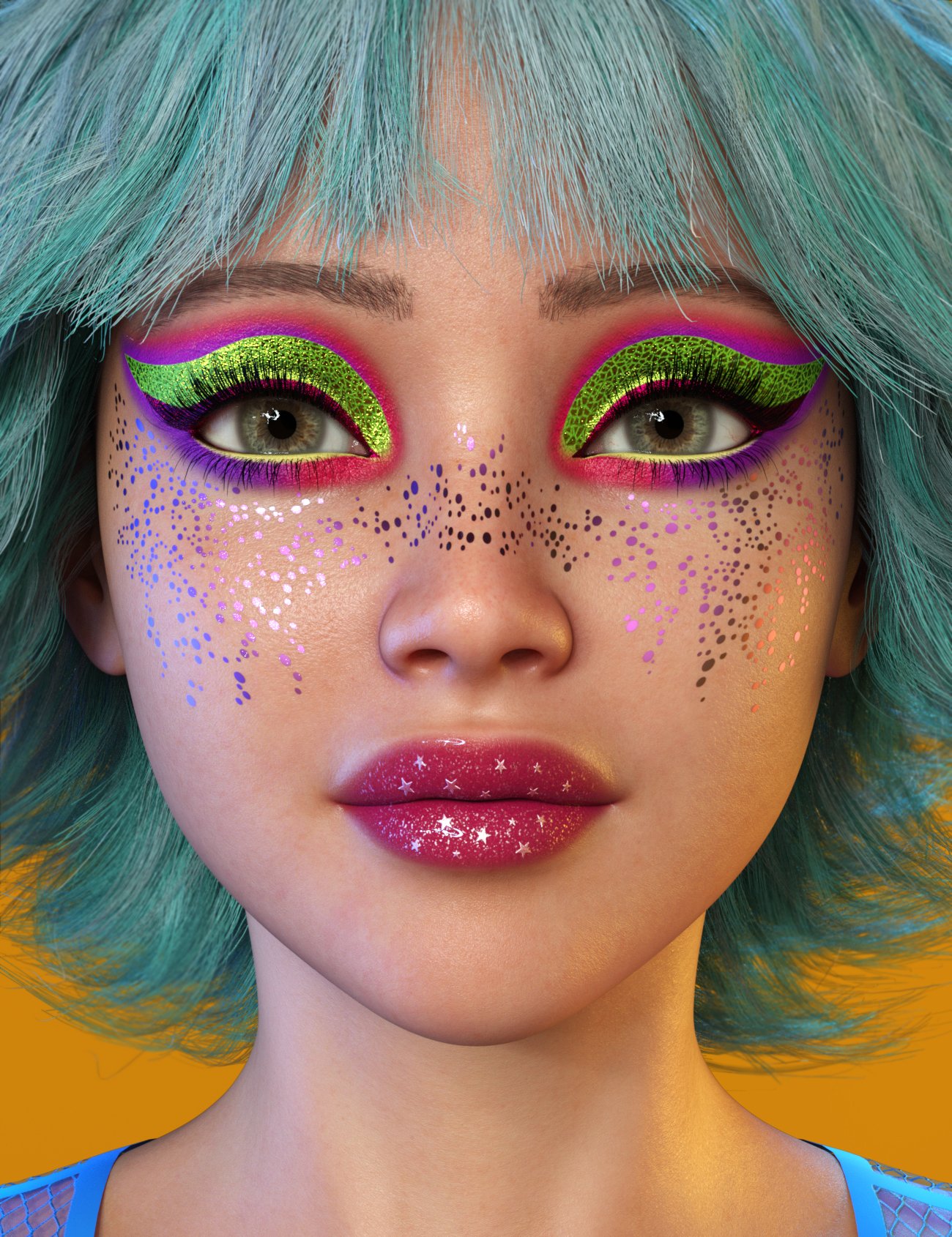 SE Starlight MakeUp for Genesis 9 | Daz 3D