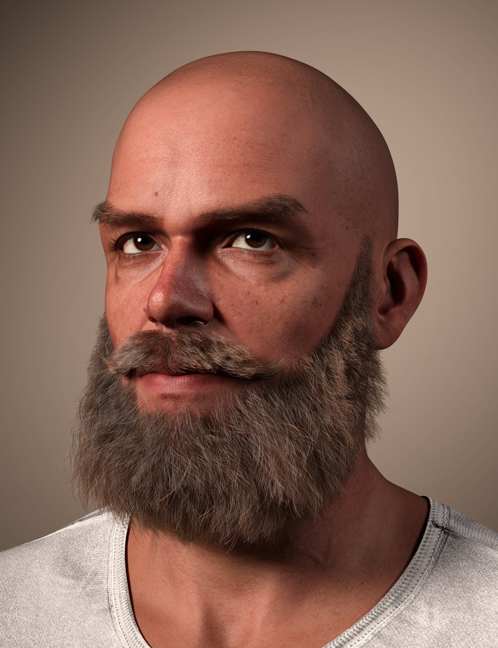 dForce FE Beards Of All Shapes for Genesis 9