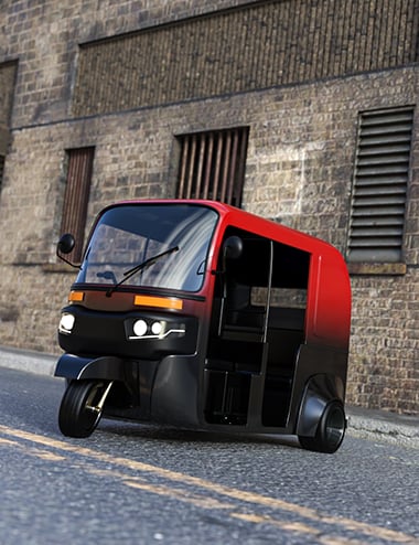 Ziinke Tuktuk | Daz 3D