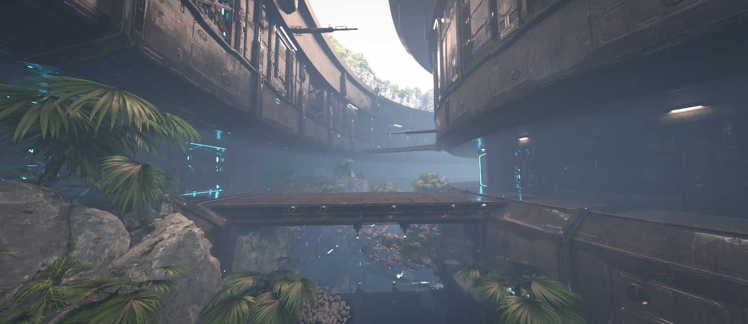 Hidden Reactor for Core and Misty River Gorge