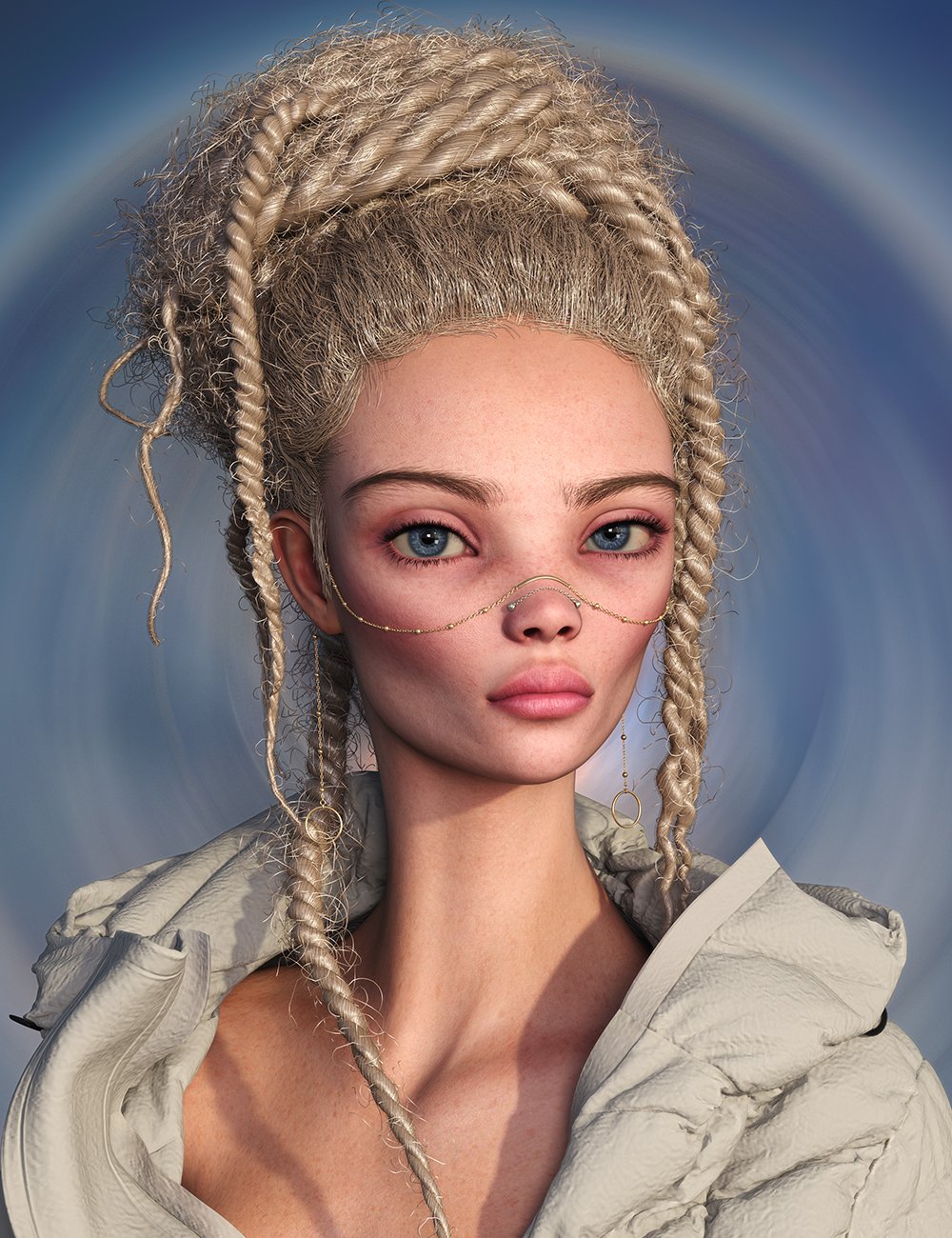 Kleo for Genesis 9 Female by: Chrryt, 3D Models by Daz 3D