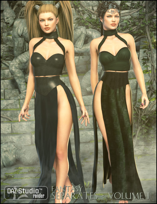 Fantasy Separates Vol 1 Fantasy Separates Vol 1 by: Xena, 3D Models by Daz 3D