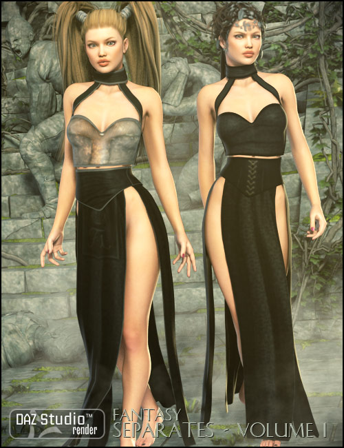 Fantasy Separates Vol 1 by: Xena, 3D Models by Daz 3D