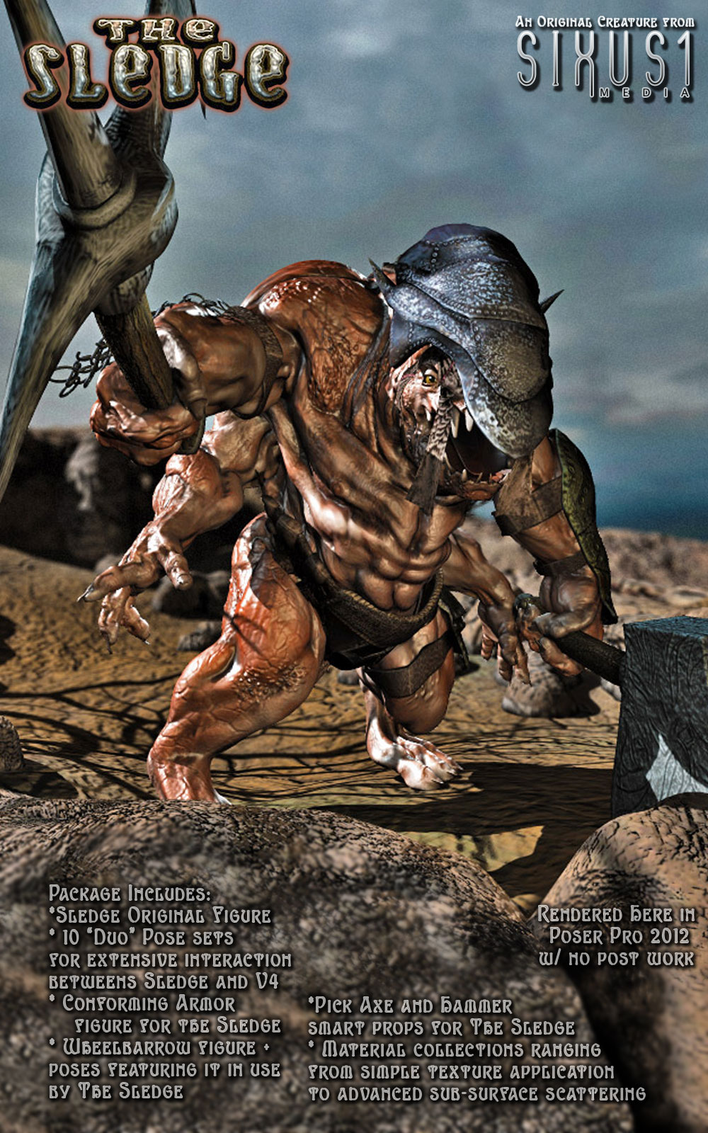 Sledge | Daz 3D