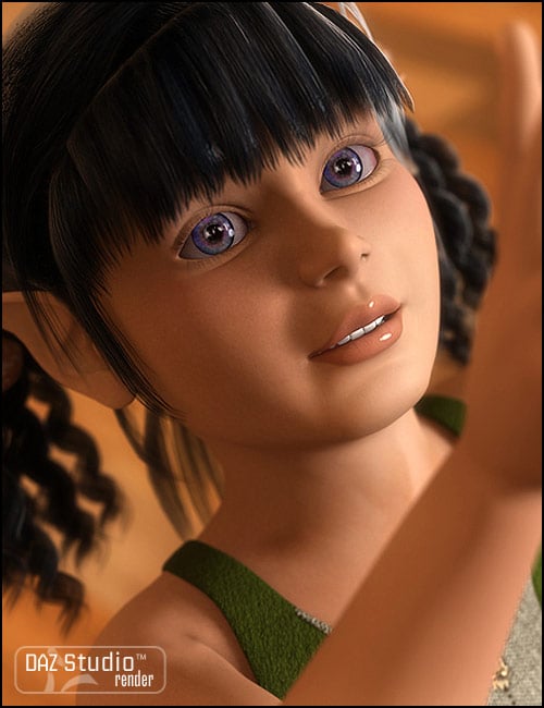 Teensy for The Kids 4 by: , 3D Models by Daz 3D