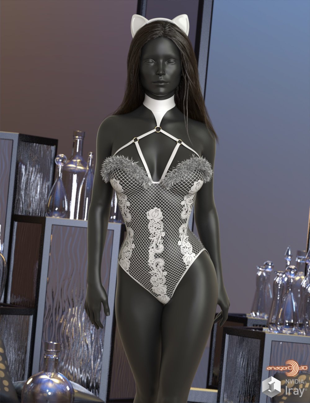 VERSUS - Untamed Kitty for Genesis 8 Females by: Anagord, 3D Models by Daz 3D