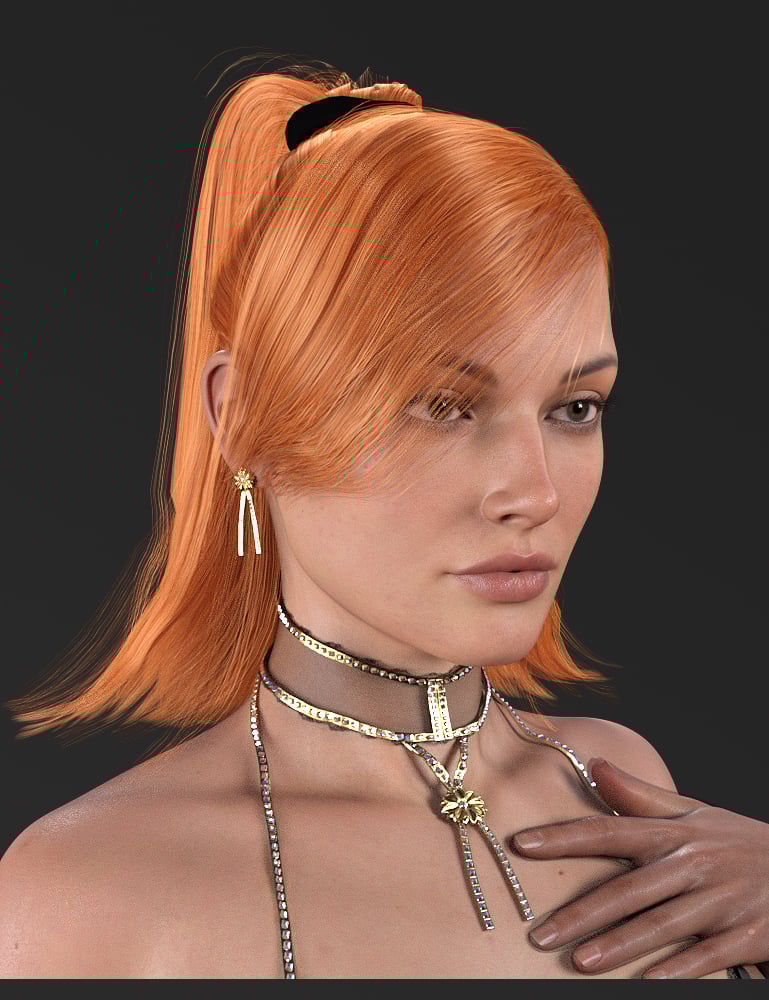 Angel Secrets 3 Luxury Hair for Genesis 9, 8.1 and 8 Female