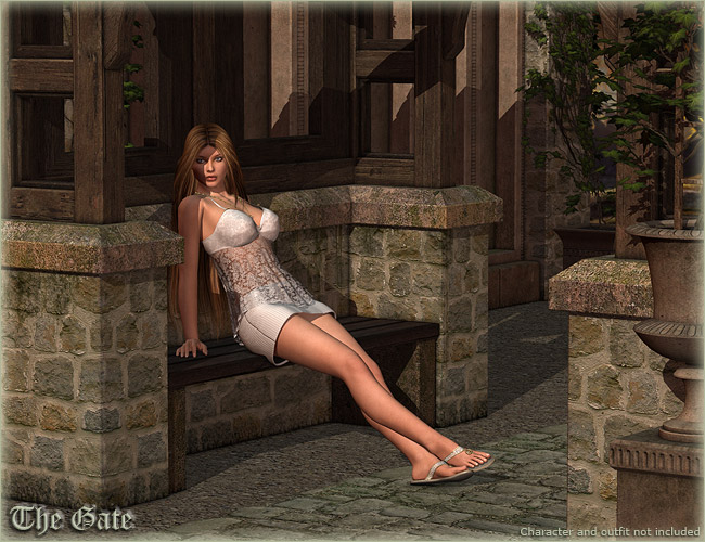 DM The Gate by: Daniemarforno, 3D Models by Daz 3D