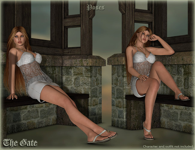 DM The Gate DM The Gate by: Daniemarforno, 3D Models by Daz 3D