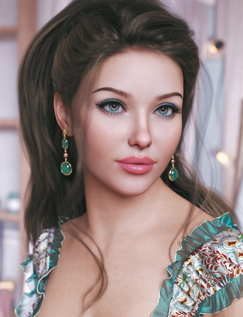 Addy kate and expressions for genesis 9 daz 3d