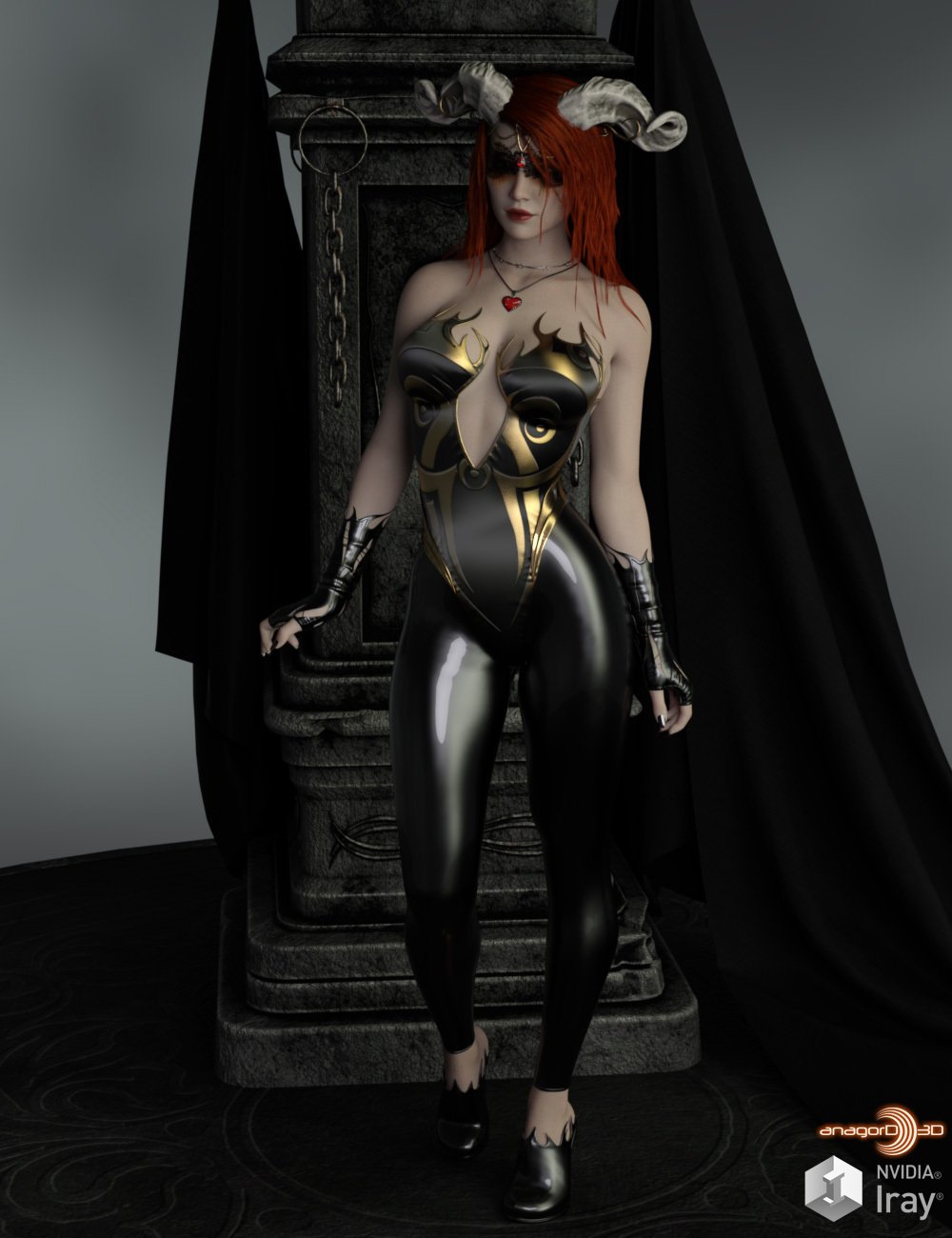VERSUS - Endless Misery for Genesis 8 Females by: Anagord, 3D Models by Daz 3D