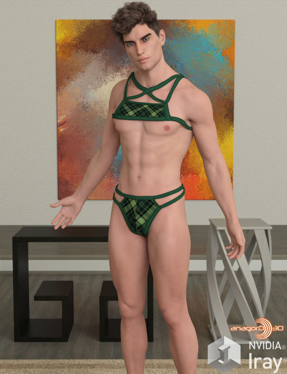 VERSUS - DZ G8M UnderGear Set 6 by: Anagord, 3D Models by Daz 3D