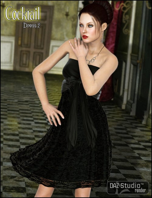 Cocktail Dress 2 Cocktail Dress 2 by: Barbara BrundonSarsa, 3D Models by Daz 3D