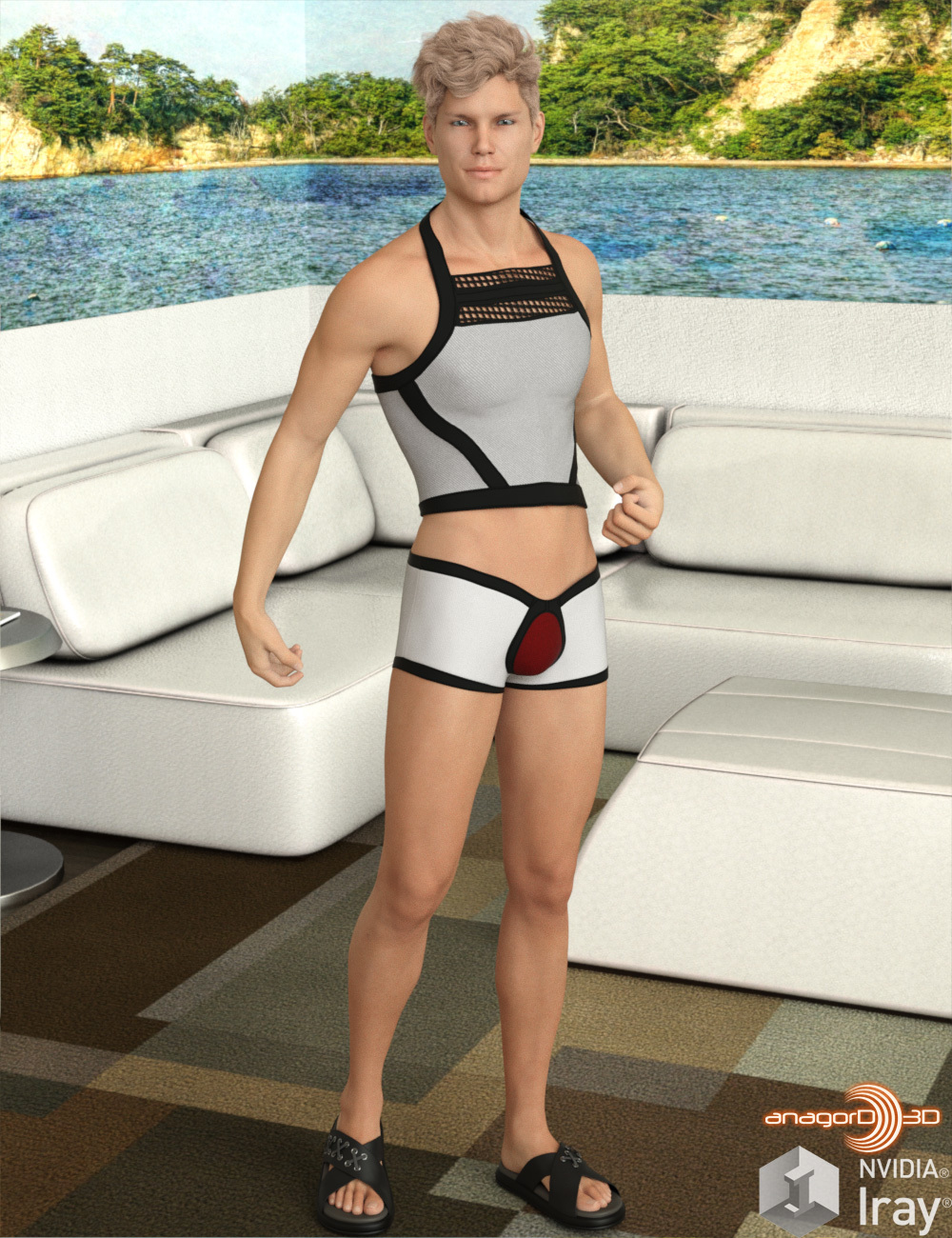 VERSUS - DZ G8M HommeSecretZ Set 3 by: Anagord, 3D Models by Daz 3D