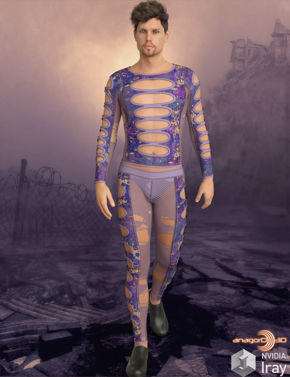VERSUS - DZ G8M HoleZ Set 2 by: Anagord, 3D Models by Daz 3D