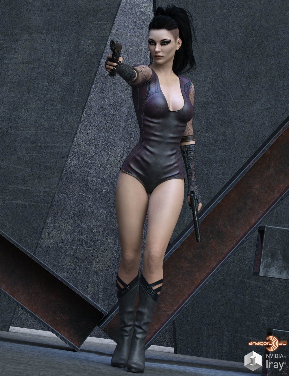 VERSUS - Diversion Outfit for Genesis 8 Females by: Anagord, 3D Models by Daz 3D