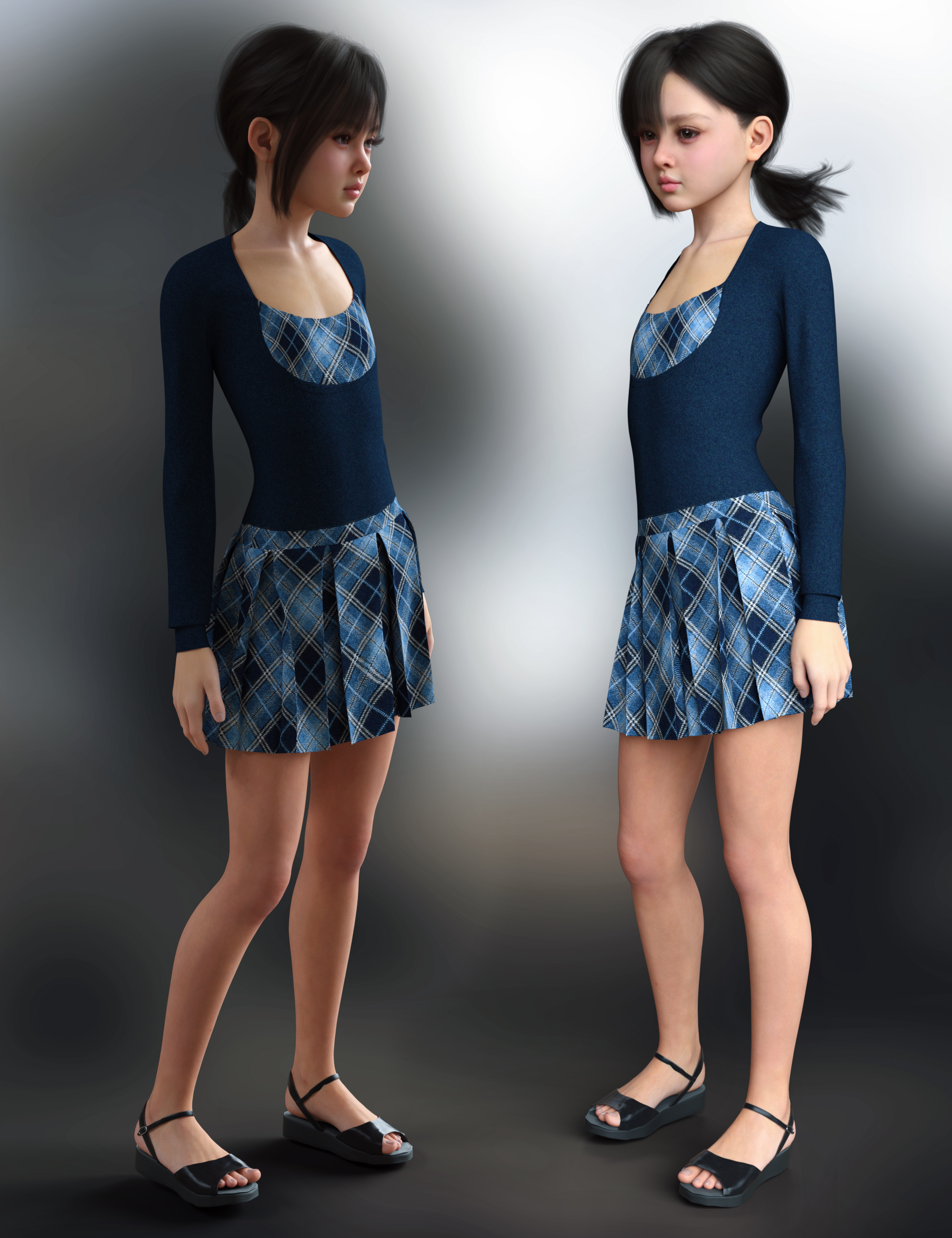 Vo Sorg, And Young, and Male,and Male Young HD for Genesis 9 Bundle