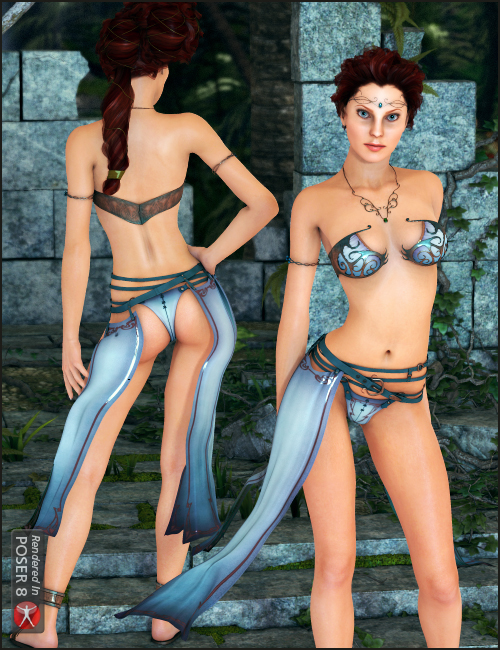 Eleniel Textures for Elf Age Light by: Arien, 3D Models by Daz 3D