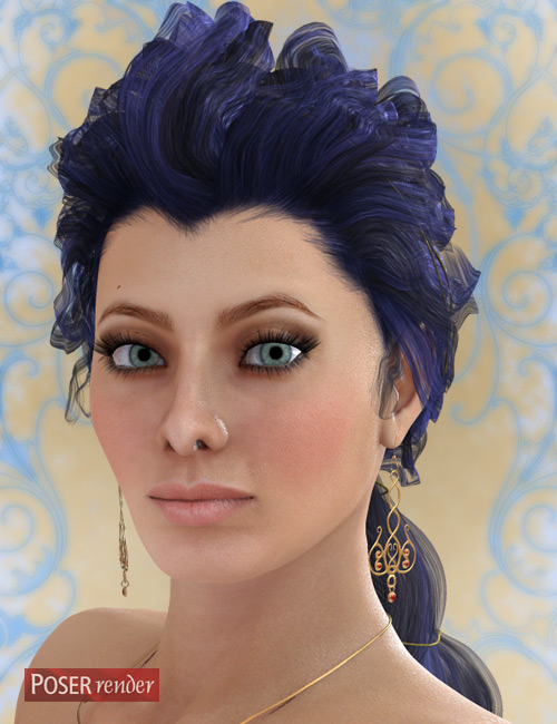 Aoife Hair by: AprilYSH, 3D Models by Daz 3D