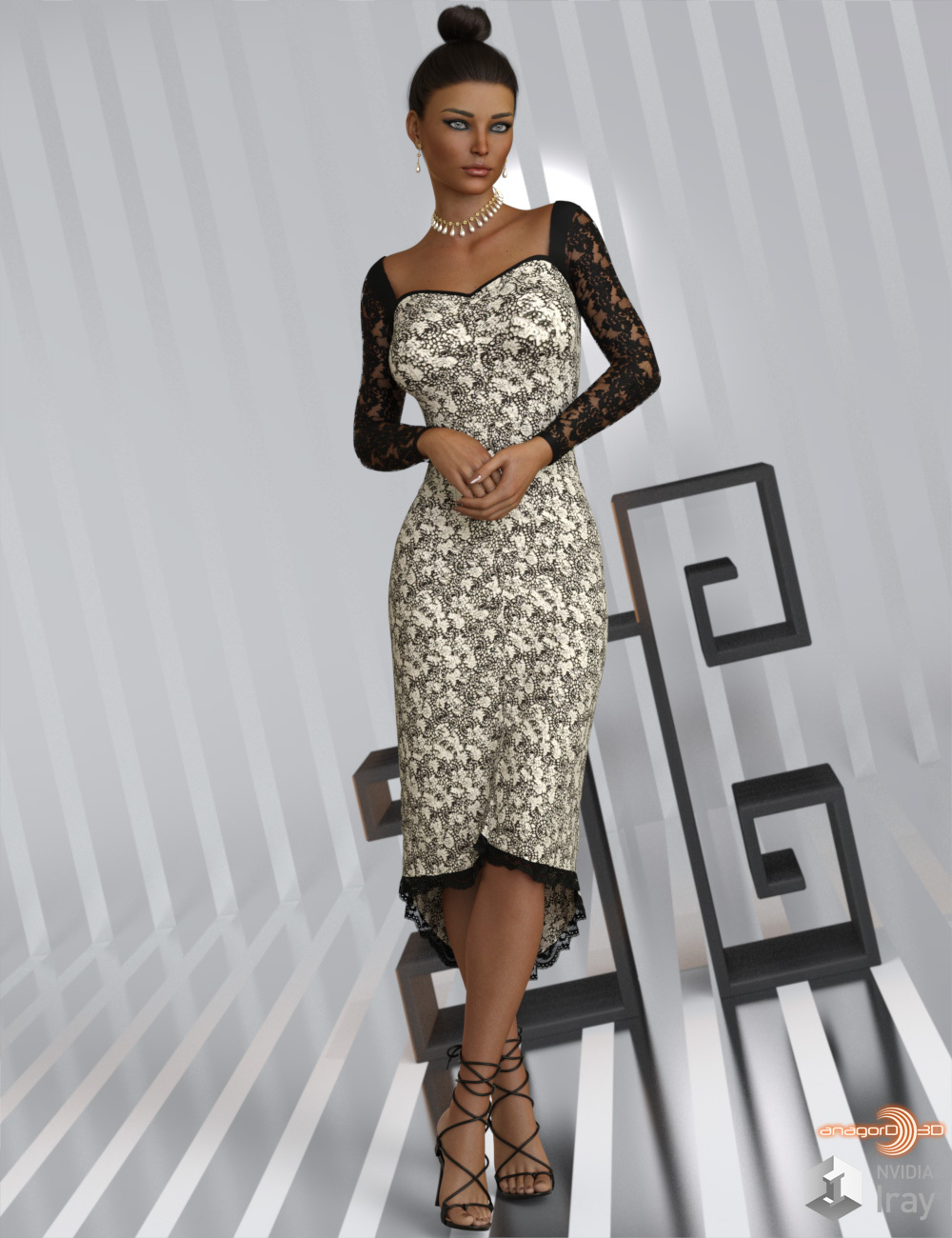 VERSUS - dForce Saturday Night for G8F & G8.1F and G9 by: Anagord, 3D Models by Daz 3D