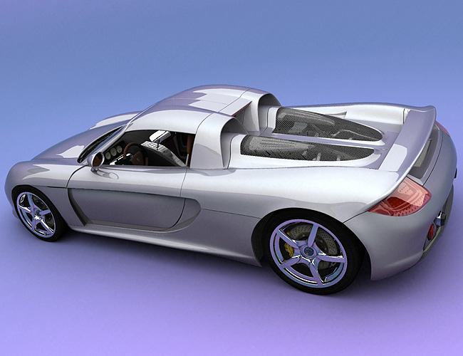 German GT Sports Car - 3DS Version by: Dreamscape-Creations, 3D Models by Daz 3D