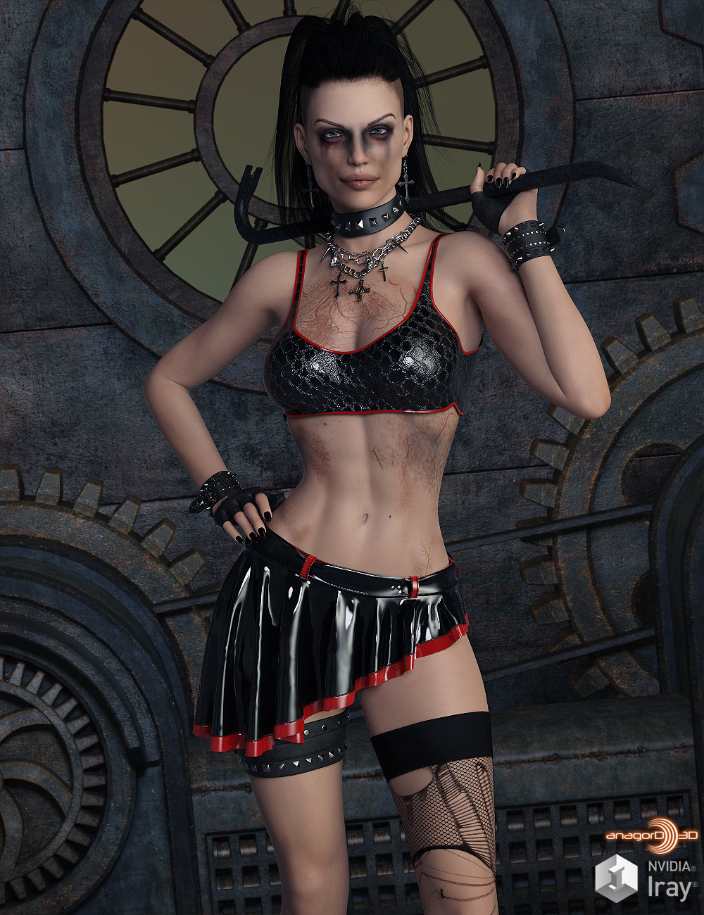 VERSUS - dForce Mood Outfit for Genesis 8 Females by: Anagord, 3D Models by Daz 3D