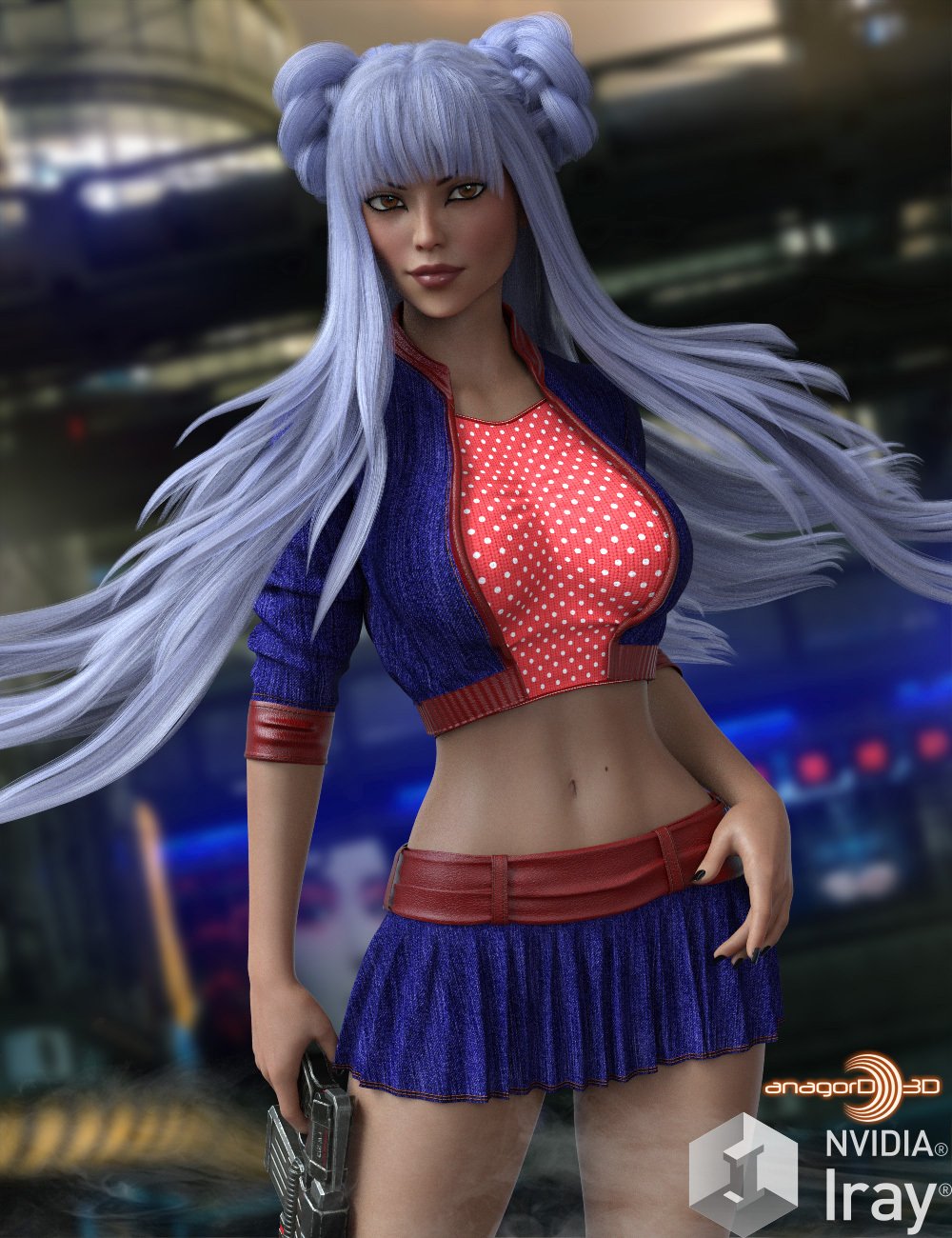 VERSUS - dForce Mood II Outfit for Genesis 8 Females by: Anagord, 3D Models by Daz 3D