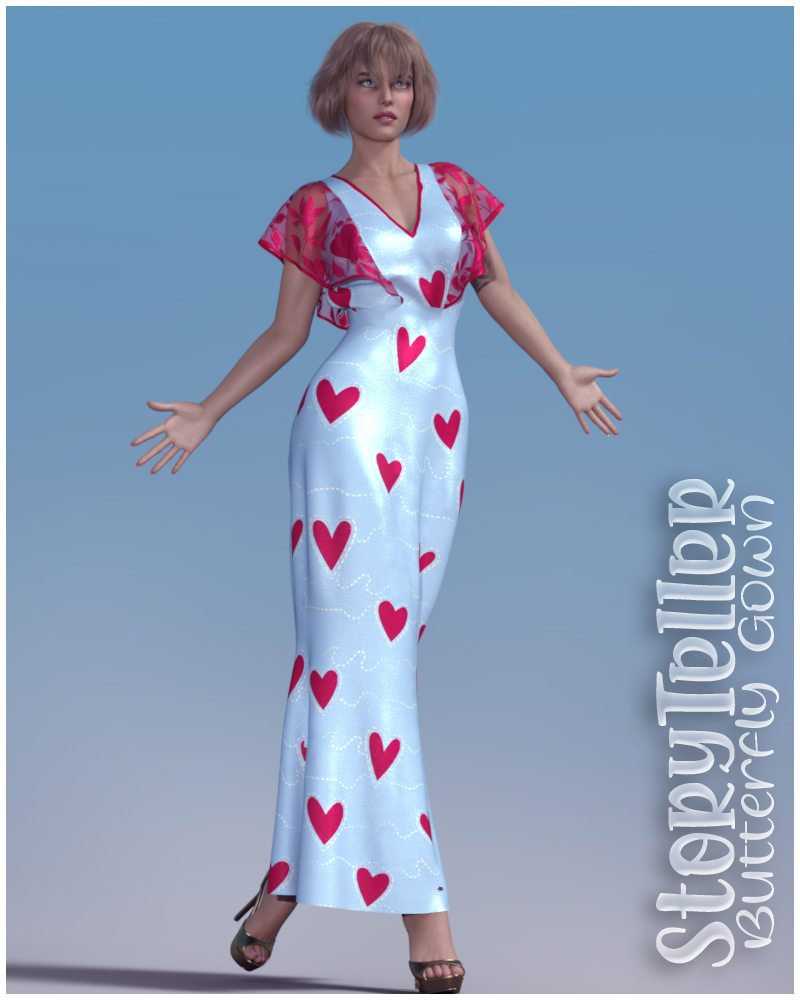 Storyteller Butterfly Gown G8F