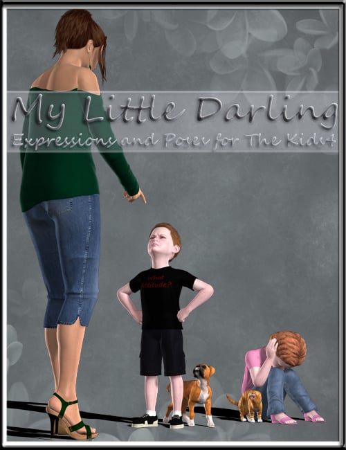 My Little Darling for Kids4 by: Elliandra, 3D Models by Daz 3D