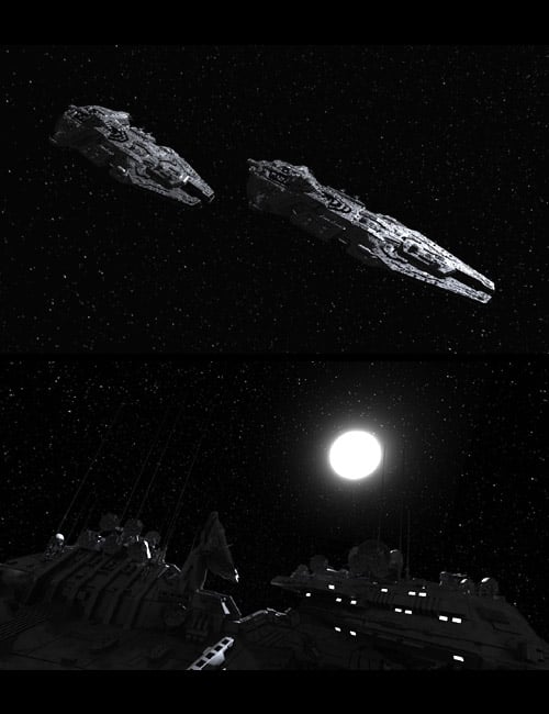 Movie Maker Space Battlecruisers Background Pack Movie Maker Space Battlecruisers Background Pack by: Dreamlight, 3D Models by Daz 3D
