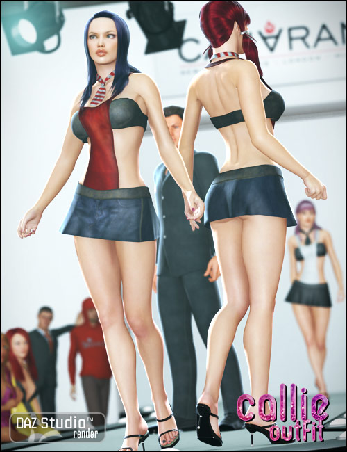 The Callie Outfit The Callie Outfit by: SarsaSilencerSWAM, 3D Models by Daz 3D