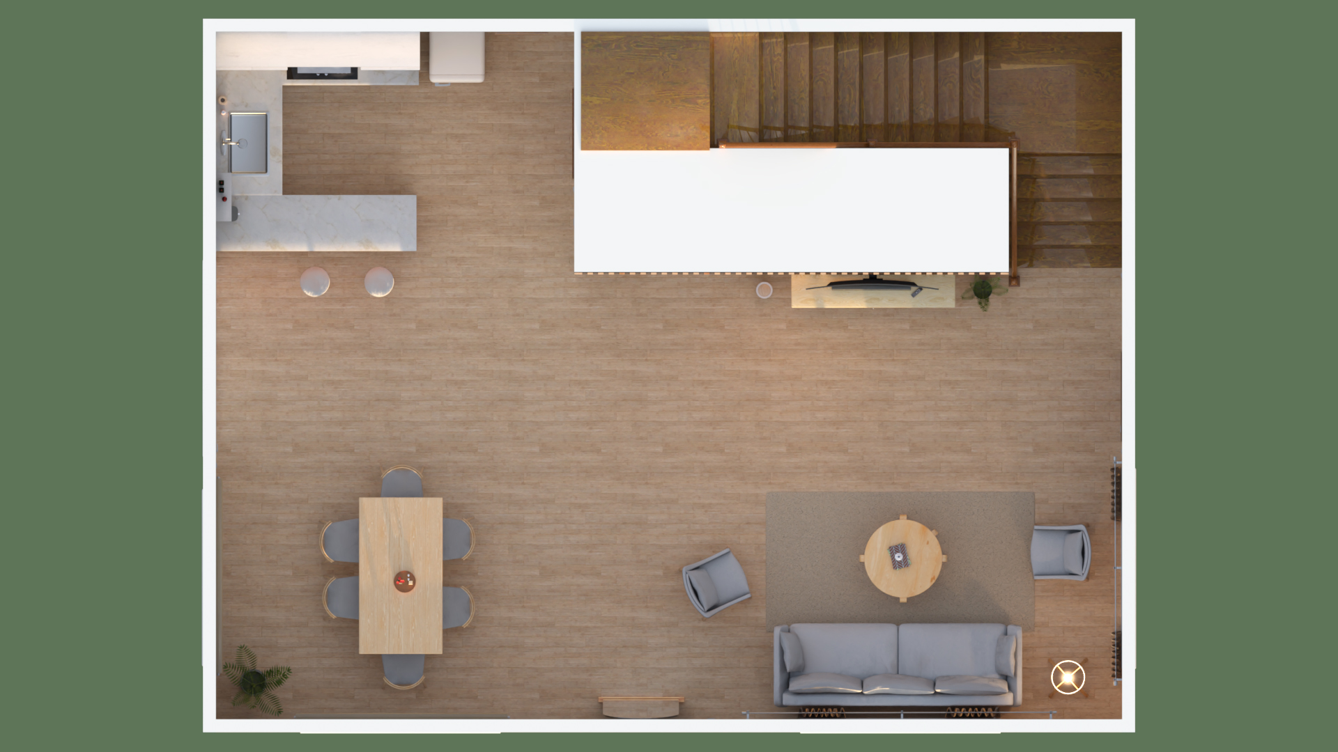 Simple Serenity House | Daz 3D