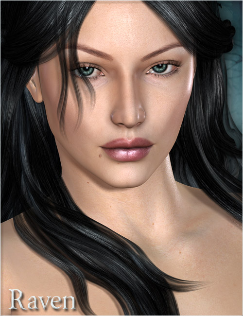 Raven Princess Of The Night by: Raiya, 3D Models by Daz 3D