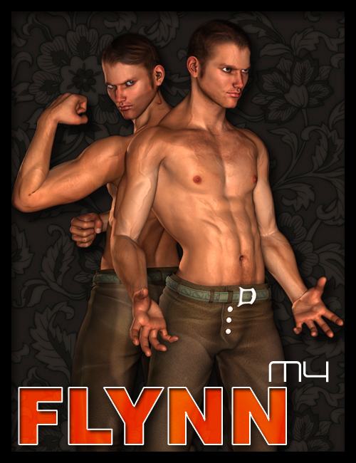 Flynn for M4 by: Shimuzu, 3D Models by Daz 3D
