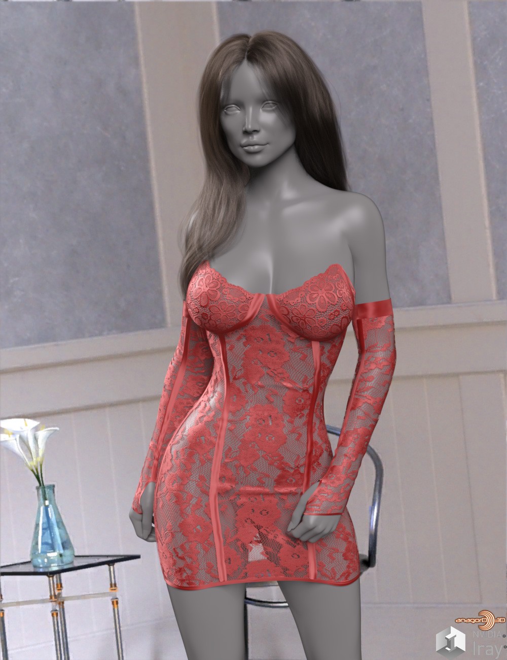 VERSUS - dForce Acid Witch for G8F & G8.1F and G9 by: Anagord, 3D Models by Daz 3D