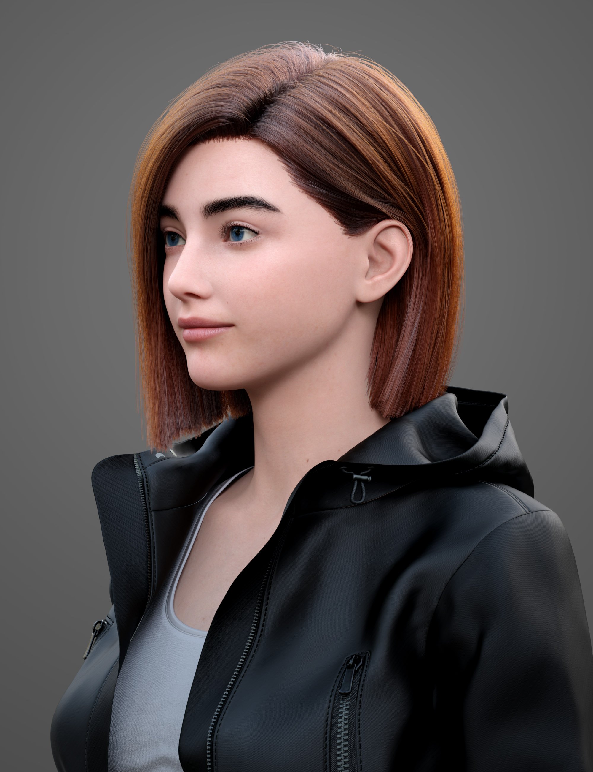 dForce BS Bob Hair for Genesis 9