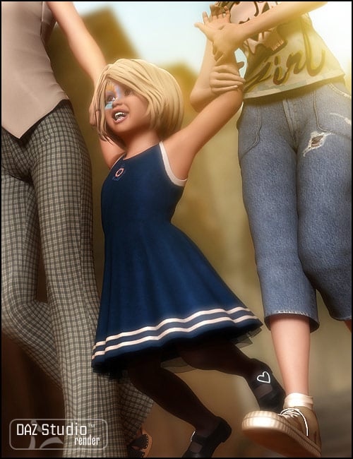 Marissa for The Kids 4 by: , 3D Models by Daz 3D