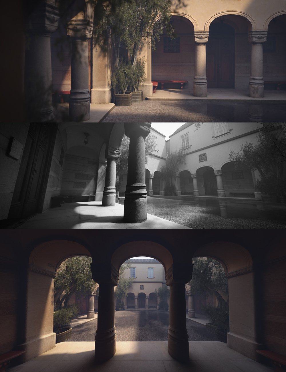 Pillars And Shadows by: Dreamlight, 3D Models by Daz 3D